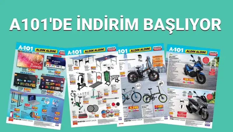 A101 12 Haziran 2025 Aktüel Kataloğu: Spor ve Teknoloji Ürünlerinde Büyük İndirimler