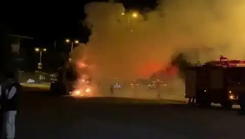 Zonguldak'ta Seyir Halindeki TIR Kıyamet Gibi Yandı, İşte O Anlar!