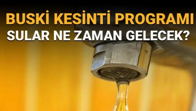 Bursa Nilüfer'de Su Kesintisi: Sular Ne Zaman Geri Dönüyor?