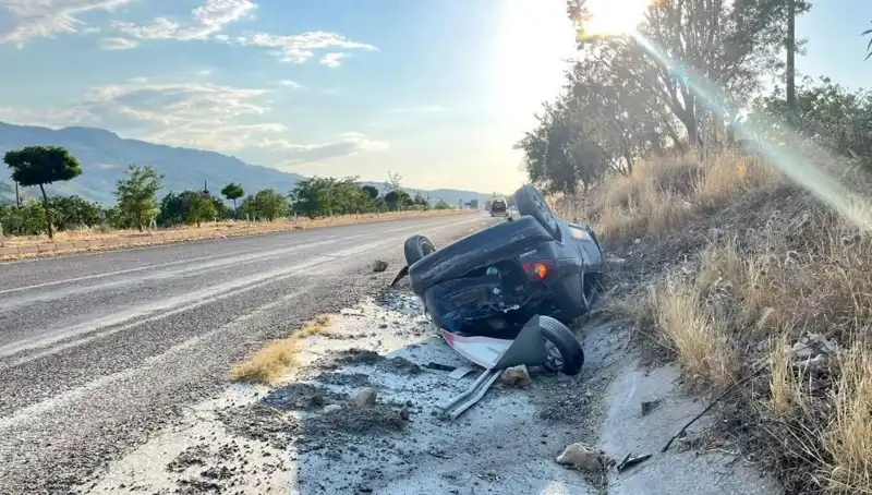 Adıyaman'da Otomobil Takla Attı: Kaza Anı Ve Sonrası Detayları