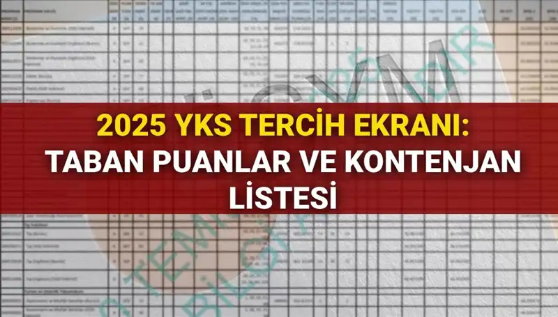 YKS Tercihleri 2025: ÖSYM Ekranı Açıldı mı? Kontenjanlar ve Taban Puanlar!