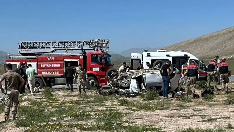 Van'da Feci Kaza: 4 Can Alan Kazanın Ayrıntıları Ortaya Çıktı