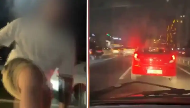 Trafik Magandası Kameralarda Gözaltına Alındı: Tehlikeli Anlar