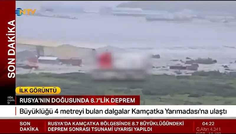 Kamçatka Kıyılarında Gelen İlk Tsunami Dalgalarının Etkileri Neler?