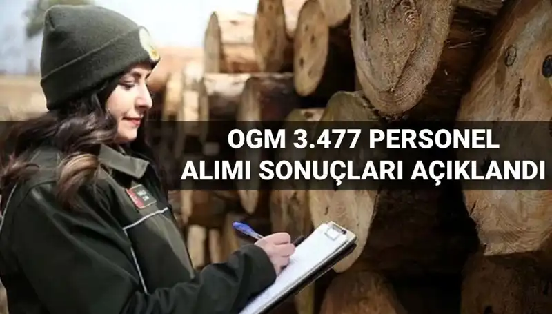 OGM 3.477 Personel Alımı Sonuçları Açıklandı: Şoför ve Temizlik Teklifleri