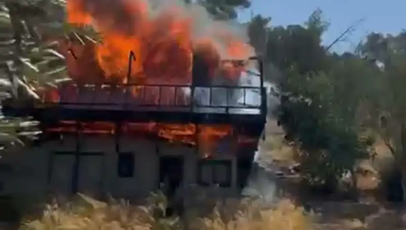 Bodrum'da Yangın Alarmı: Ekipler Hızla Müdahale Etti